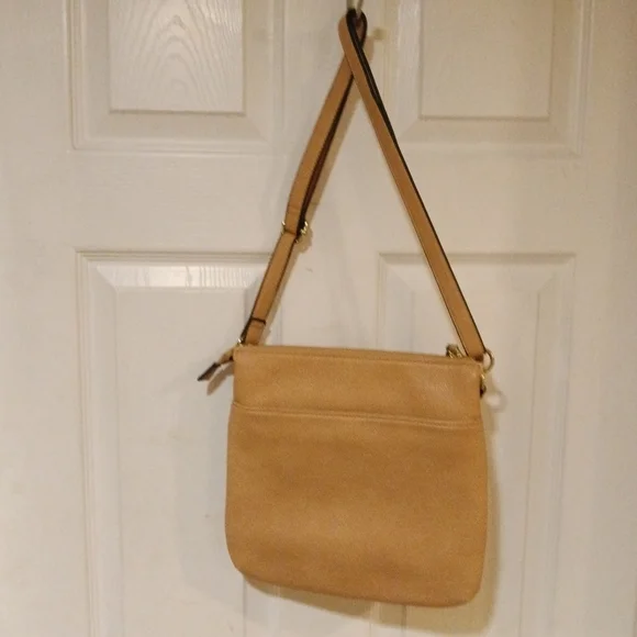 ❄️ Tan Adjustable Strap Crossbody Shoulder Bag Handbag - Picture 3 of 9